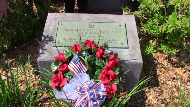 Patriot grave marker dedication, 2014